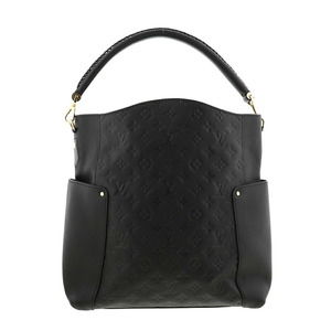 Louis Vuitton Bagatelle Bag Shoulder Messenger Bag Empreinte Black